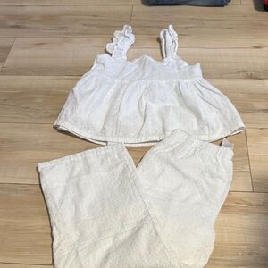 EUC Cupcakes and Cashmere Size 7-8 Matching Tank and Pants Set